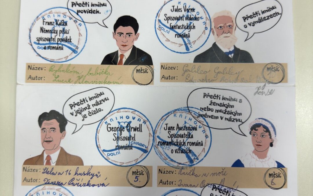 Celoroční soutěže Čtenářská výzva a Skautská šifrovačka