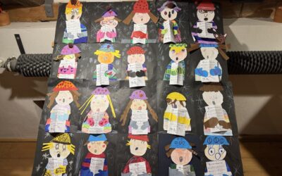 Výstava a výzdoba od družiny ZŠ