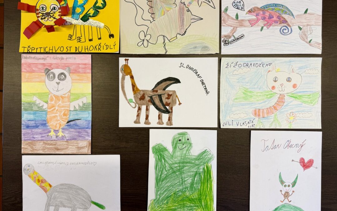Vyhodnocení výtvarné soutěže „Namaluj fantastické zvíře“.