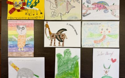 Vyhodnocení výtvarné soutěže „Namaluj fantastické zvíře“.
